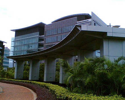 The Philips building in the Hong Kong Science Park