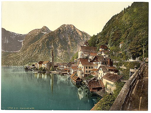 Hallstatt um 1900