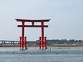 Torii on the lake