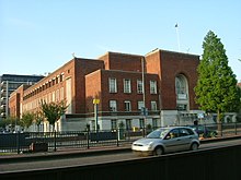 Hammersmith Town Hall Hammersmith Town Hall in daylight - geograph.org.uk - 800796.jpg