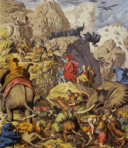 Hannibal Crossing of the Alps