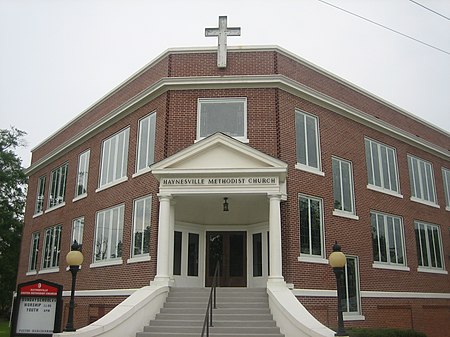 Haynesville, LA, Methodist Church IMG 0887.JPG