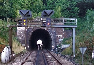 <span class="mw-page-title-main">Haywards Heath Tunnel</span> Railway tunnel in West Sussex, England