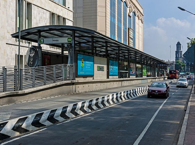 File:Hidalgo Metrobus station, Mexico City.jpg