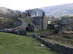 Tinggi Hall Farmhouse termasuk Cartshed