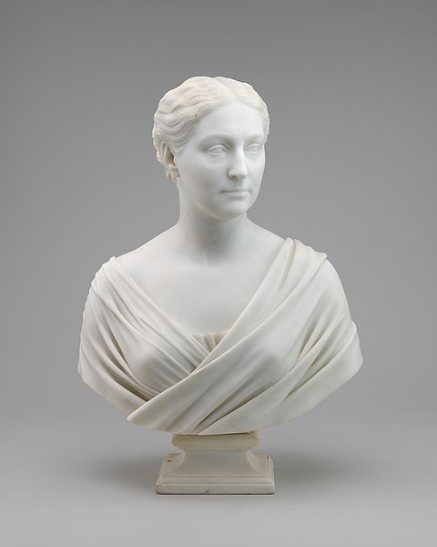 Alice Key Pendleton, sculpted by Hiram Powers