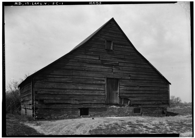 File:Historic American Buildings Survey John O. Brostrup, Photographer April 29, 1936 10-25 A.M. VIEW FROM SOUTHEAST. - Northampton, Northampton Way, Largo, Prince George's County, MD HABS MD,17-LARG.V,2-4.tif