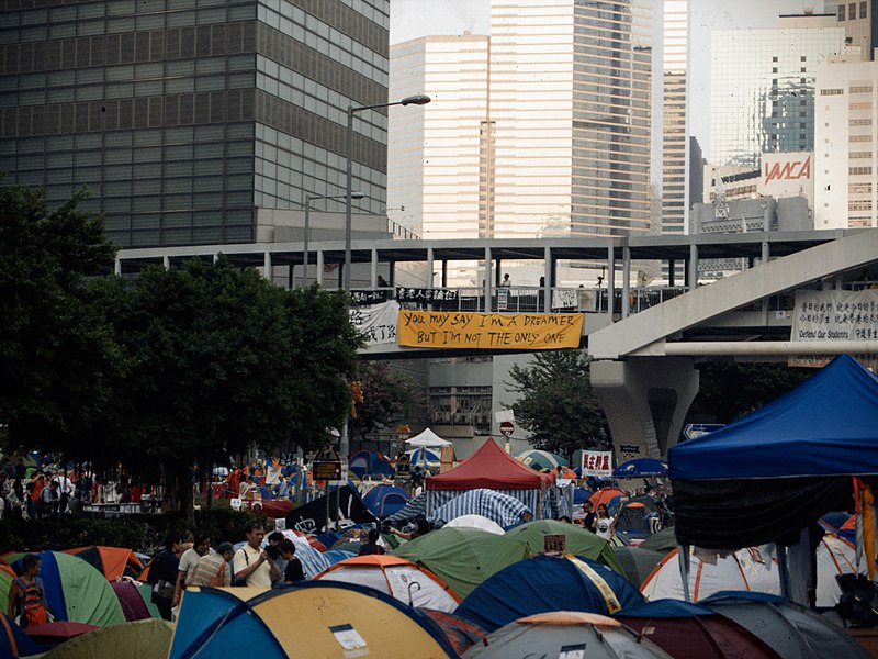 File:Hong Kong, Umbrella Movement 1, 2014-11-03.jpg