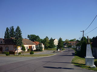 <span class="mw-page-title-main">Horní Dunajovice</span> Municipality in South Moravian, Czech Republic