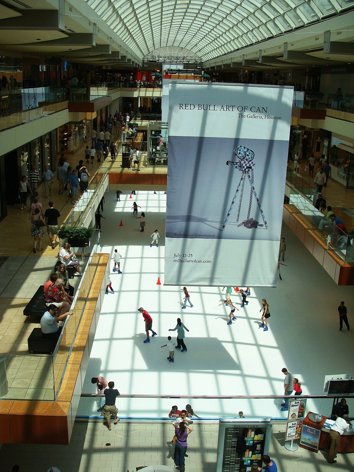 THE GALLERIA MALL HOUSTON TEXAS 