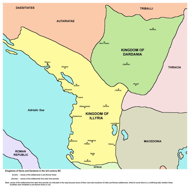 Het koninkrijk van 250 v.Chr. tot 230 v.Chr.