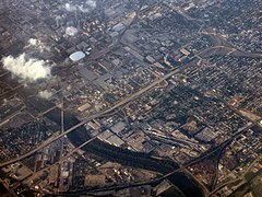 Vista aérea de Indianapolis