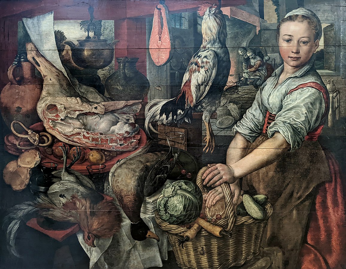 https://upload.wikimedia.org/wikipedia/commons/thumb/d/dc/Int%C3%A9rieur_de_cuisine_-_Joachim_Beuckelaer_-_Mus%C3%A9e_du_louvre_Peintures_RF_2659.jpg/1156px-Int%C3%A9rieur_de_cuisine_-_Joachim_Beuckelaer_-_Mus%C3%A9e_du_louvre_Peintures_RF_2659.jpg