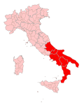 Miniatura per Circoscrizione Italia meridionale