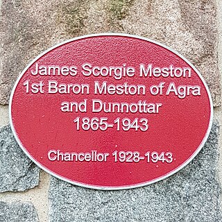 James Meston, 1st Baron Meston