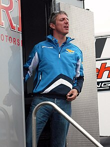 Jason Plato won the championship with 260 points Jason plato oultonpark2010.JPG