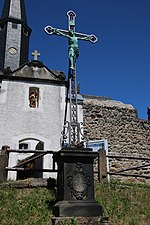 Jauernick-Markersdorf Am Kreuzberg 10-Betkreuz Mike Krüger 170527 1.jpg