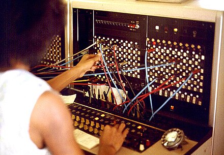 PBX switchboard, 1975