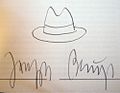 Joseph Beuys' signature