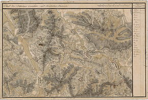 Galații în Harta Iosefină a Transilvaniei, 1769-73. (Click pentru imagine interactivă)