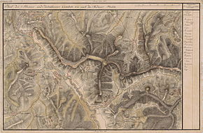 Tăuni pe Harta Iosefină a Transilvaniei, 1769-1773