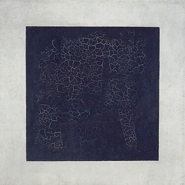 Black Square by Kazimir Malevich - 1915.