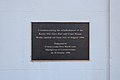 English: Plaque marking the refurbishment of the former Court House and Shire Hall at Keilor, Victoria