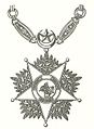 Keten van de Ie Klasse van de Ottomaanse Orde van Liefdadigheid, een Damesorde.