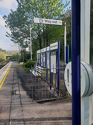 <span class="mw-page-title-main">Kings Nympton railway station</span> Railway station in Devon, England
