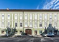 * Nomination House of the Gurk Cathedral Chapter on Dr.-Herrmann-Gasse, inner city, Klagenfurt, Carinthia, Austria -- Johann Jaritz 02:53, 3 September 2020 (UTC) * Promotion Good quality. --Bgag 03:02, 3 September 2020 (UTC)
