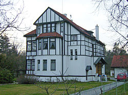 historisches Haus in Klánovice