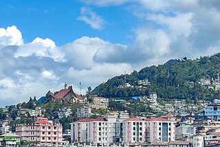 Kohima Capital city of Nagaland, India