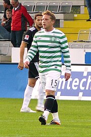 Kris Commons - Celtic's top scorer in 2014 and Scottish Player of the Year Kris Commons 2012.jpg