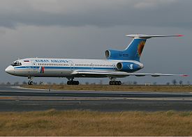 Kuban Airlines Tupolev Tu-154M Lebeda.jpg