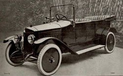 La Licorne 10 CV von 1921 (4-Zylinder-Motor)