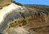 It wouldn't have been safe to have been in the path of these pyroclastic rocks at La Tarta when they were molten, but now they are a beautiful sight