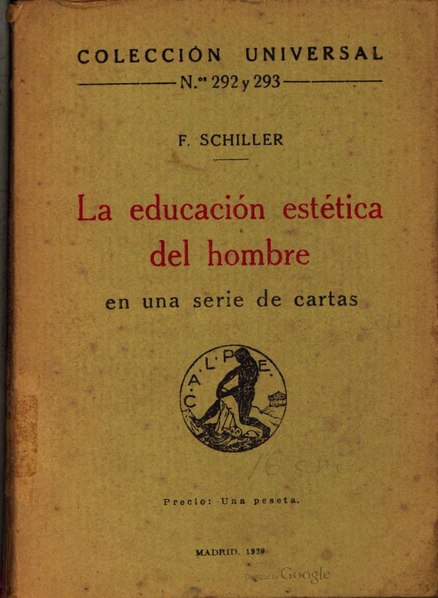 Archivo:La educación estética del hombre - Schiller (1920).pdf