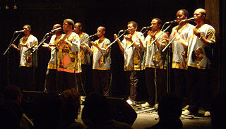 <span class="mw-page-title-main">Isicathamiya</span> South African singing style