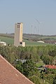 Deutsch: Blick über das Museumsdorf zum Lagerhaus Obersulz