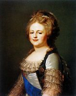Grand Duchess Maria Fedorovna by Johann-Baptist Lampi the Elder (c. 1795, Porczyński Gallery)