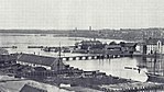 Die Langebro mit Hubbrücke um 1860