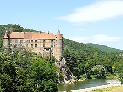El castillo de Lavoûte-Polignac.