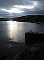 View from hill above Laxey