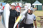 Čeština: Miren Lazkanová a Olatz Arreguiová na Světovém poháru ve vodním slalomu v Praze 2023 English: 2023 ICF Canoe Slalom WC Prague – Miren Lazkano and Olatz Arregui.