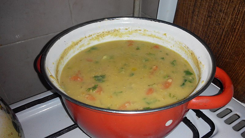 File:Lentil soup done.jpg