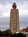 Leuchtturm (ehemaliger Kirchturm) in Westkapelle, Zeeland, NL