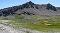 Lac de Lignin aan de voet van de Grand Coyer.