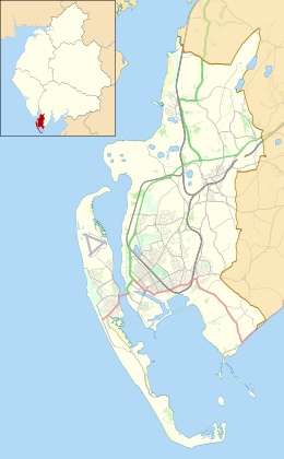 Walney Island est situé dans l'arrondissement de Barrow-in-Furness