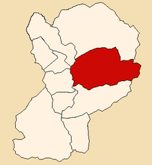 Location of the district Santa Cruz in Huaylas.png