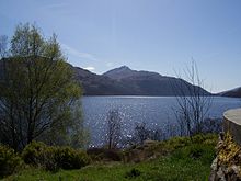 Vue sur le loch Lomond et le Ben Lomond depuis la rive nord-ouest.